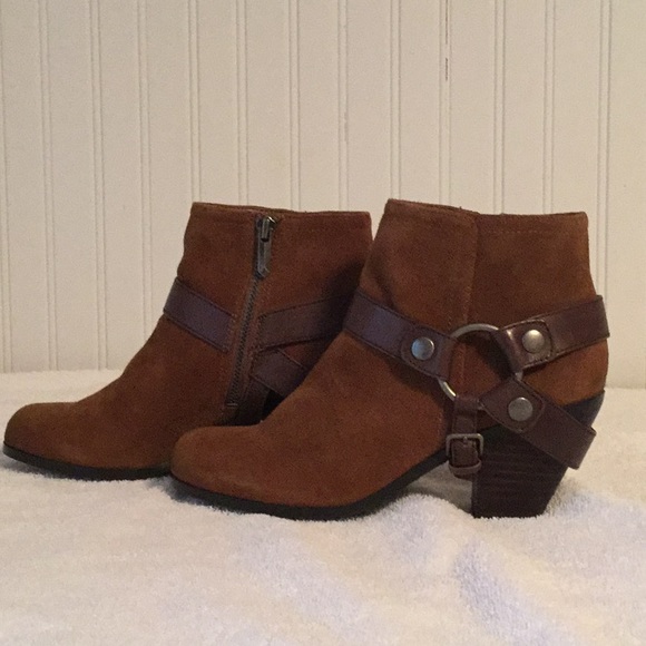 Sam Edelman Shoes - NEW Sam Edelman suede harness booties 7M